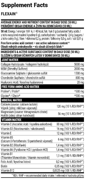 #extrifit #flexain #1000ml #orange #supplementsfacts